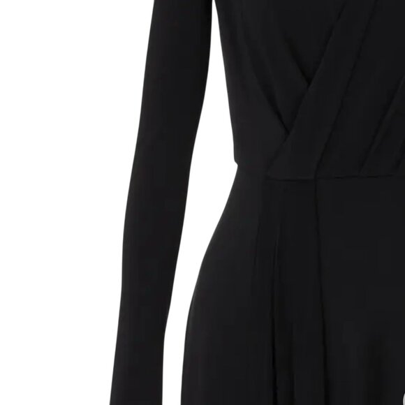 GIORGIO ARMANI Satin-jersey midi dress Size 40 IT, 4 US NEW - Picture 13 of 13